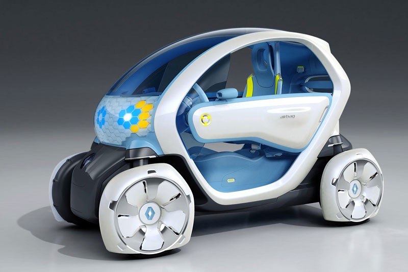 IAA Frankfurt 2009: Renault Twizy Z.E. - elektryczny skuter na czterech kołach
