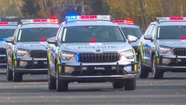 Skoda Kodiaq w czeskiej policji