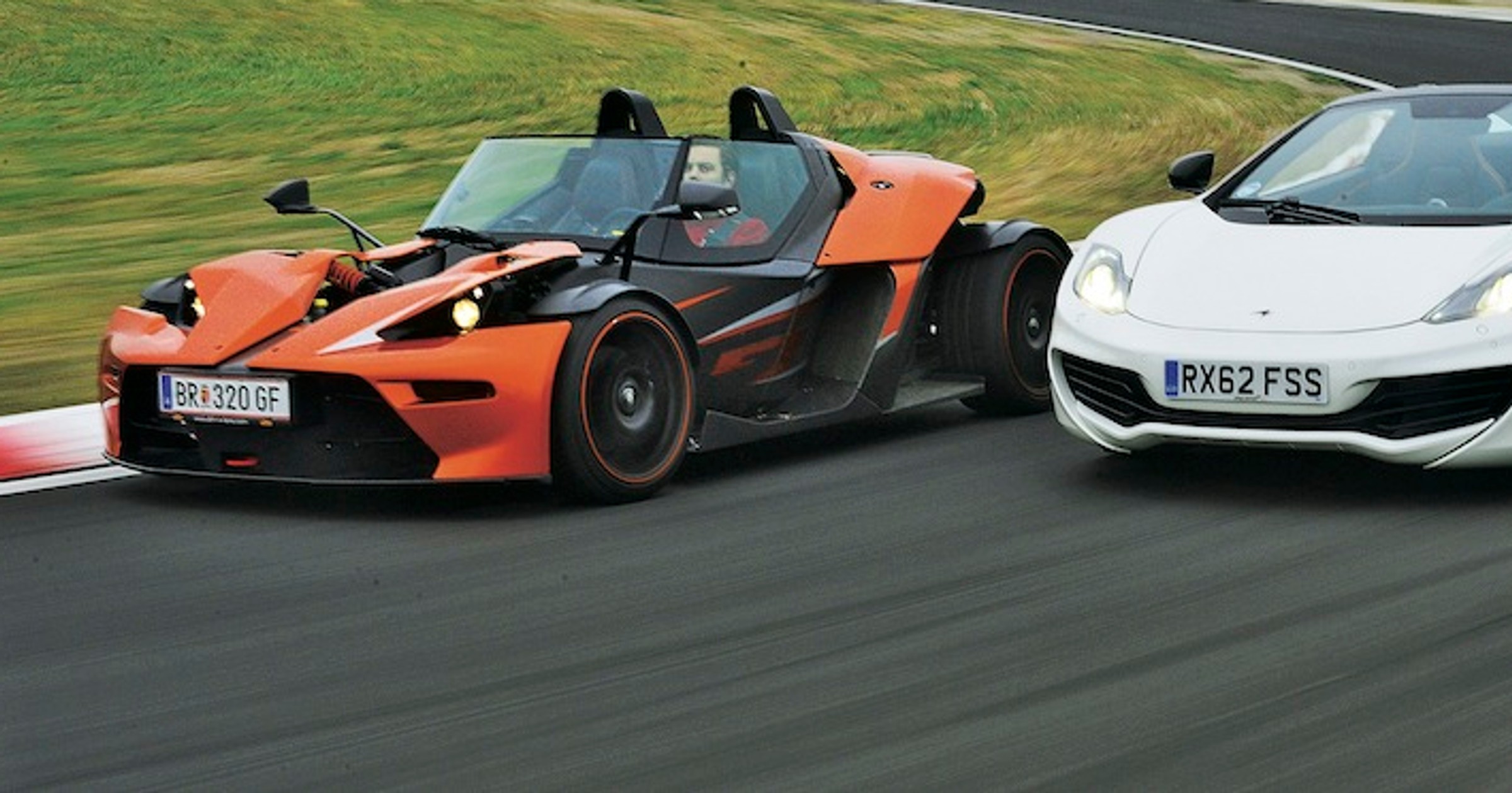 KTM X-Bow GT, McLaren 12C Spider