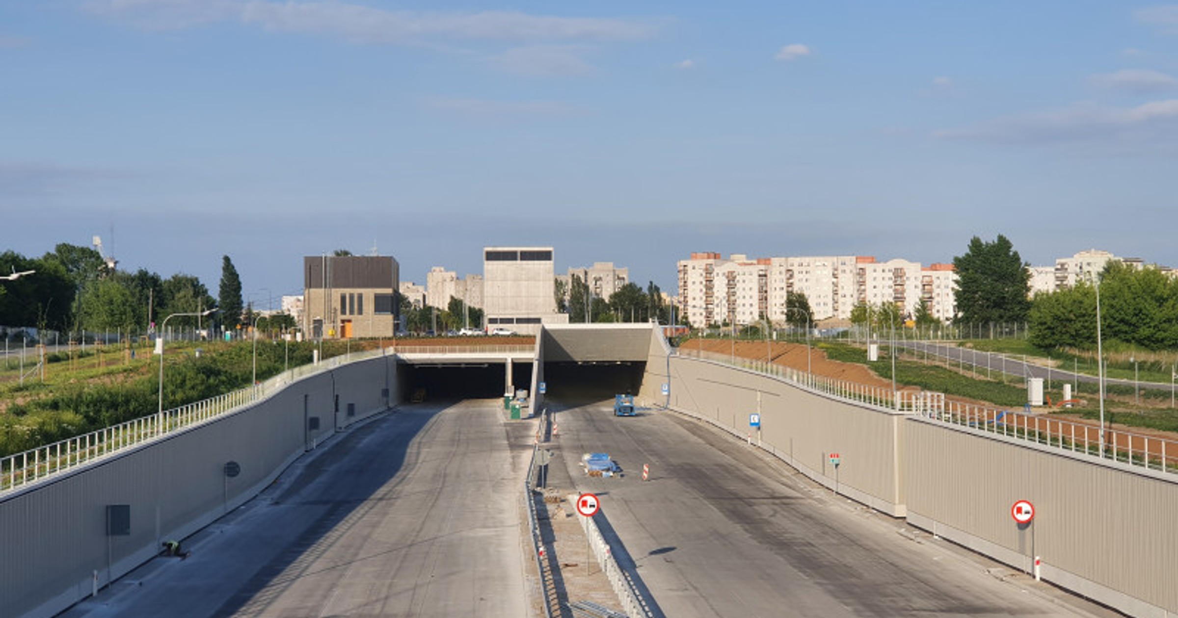 Droga S2. Tunel POW - Południowej Obwodnicy Warszawy