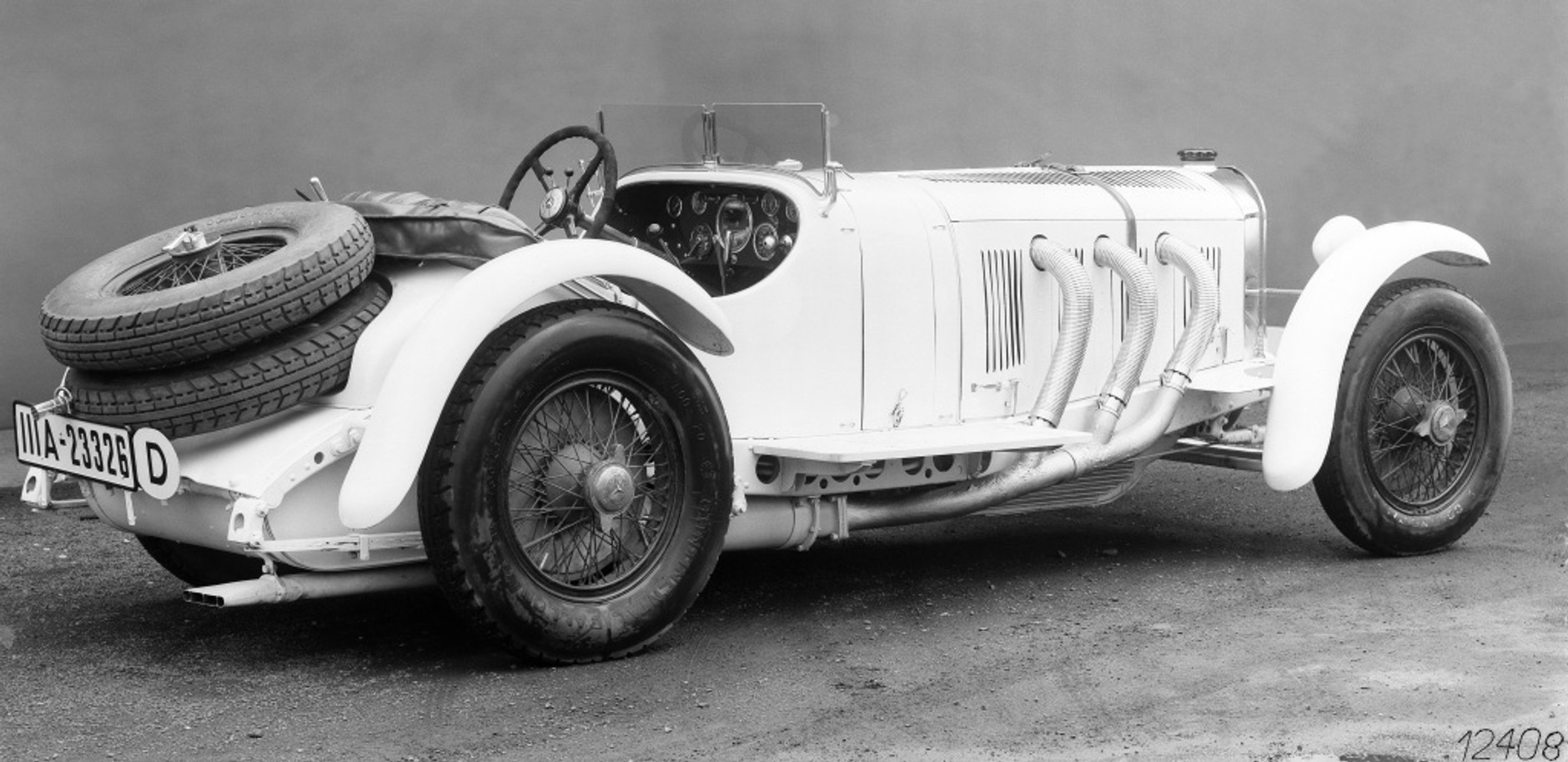 Caracciola i Mille Miglia 1931