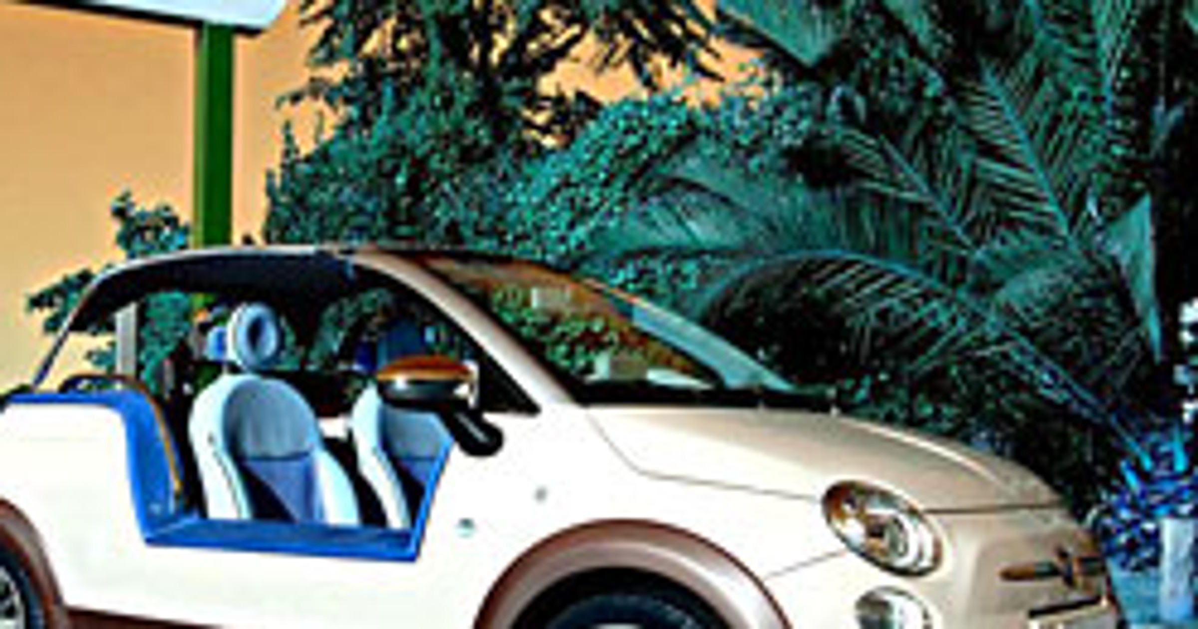 Fiat 500 Tender: elektryczny pojazd plażowy firmy Carrozzeria Castagna