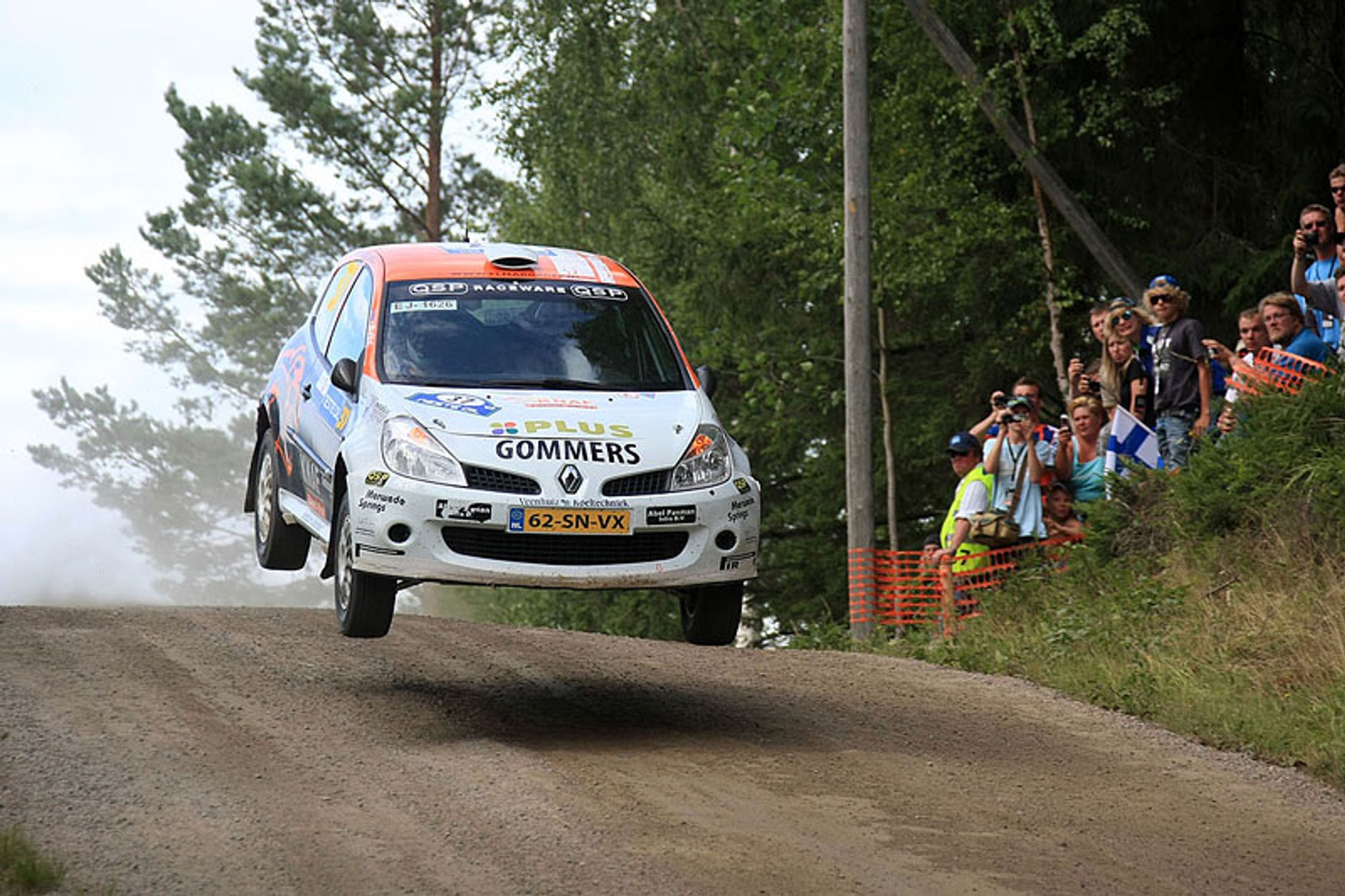 Rajd Finlandii 2009: 131,56 km/h - fotogaleria Rallyworld©Willy Weyens