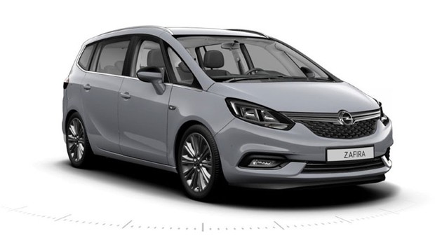 Opel Zafira z nowym przodem i wnętrzem
