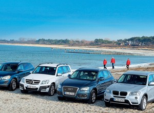 Volvo XC 60 kontra Mercedes GLK, Audi Q5 i BMW X3: świeży powiew w klasie SUV