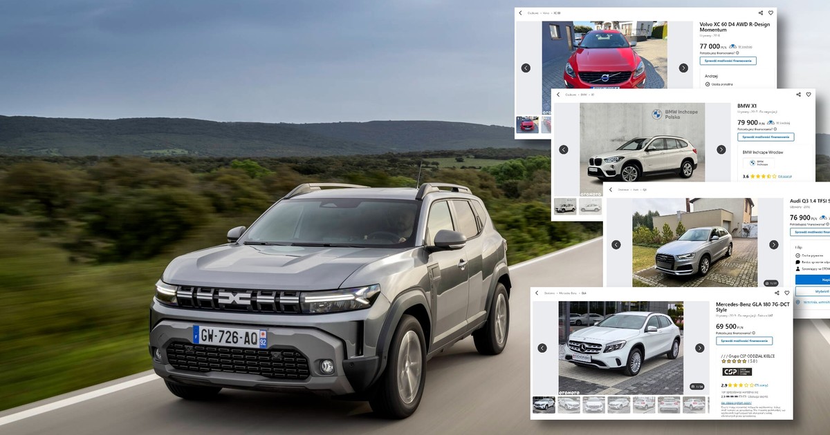 Uzywany samochód premium w cenie nowej Dacii Duster