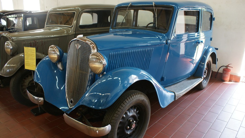 Oldtimery w starej hucie