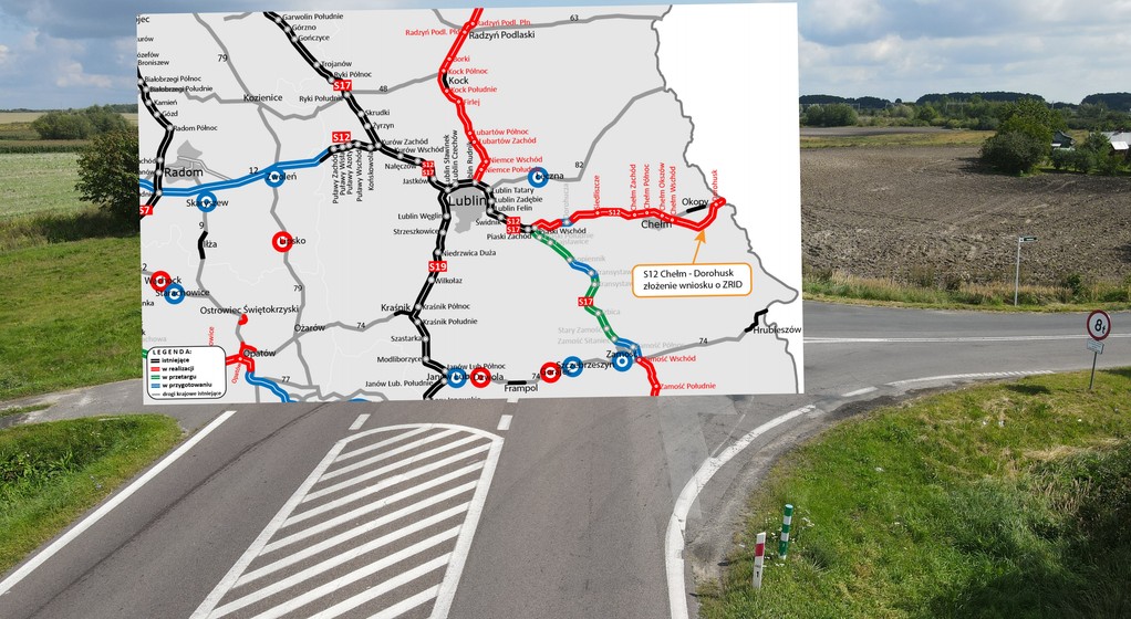 Uzyskanie decyzji ZRID pozwoli rozpocząć budowę drogi ekspresowej S12 Chełm — Dorohusk