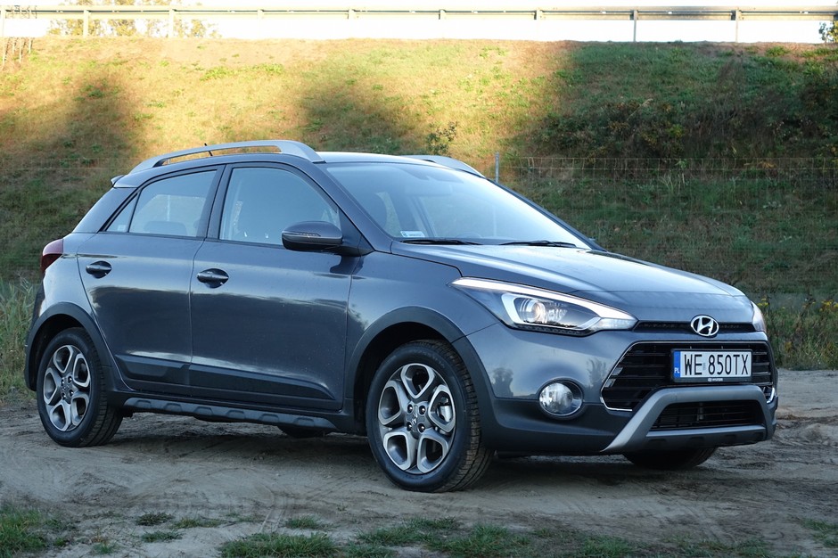 Hyundai i20 Active podwyższone zawieszenie