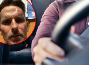 Znany aktor pobity na ulicy przez kierowcę. Bosak dostał "solidne bęcki" za obronę syna.