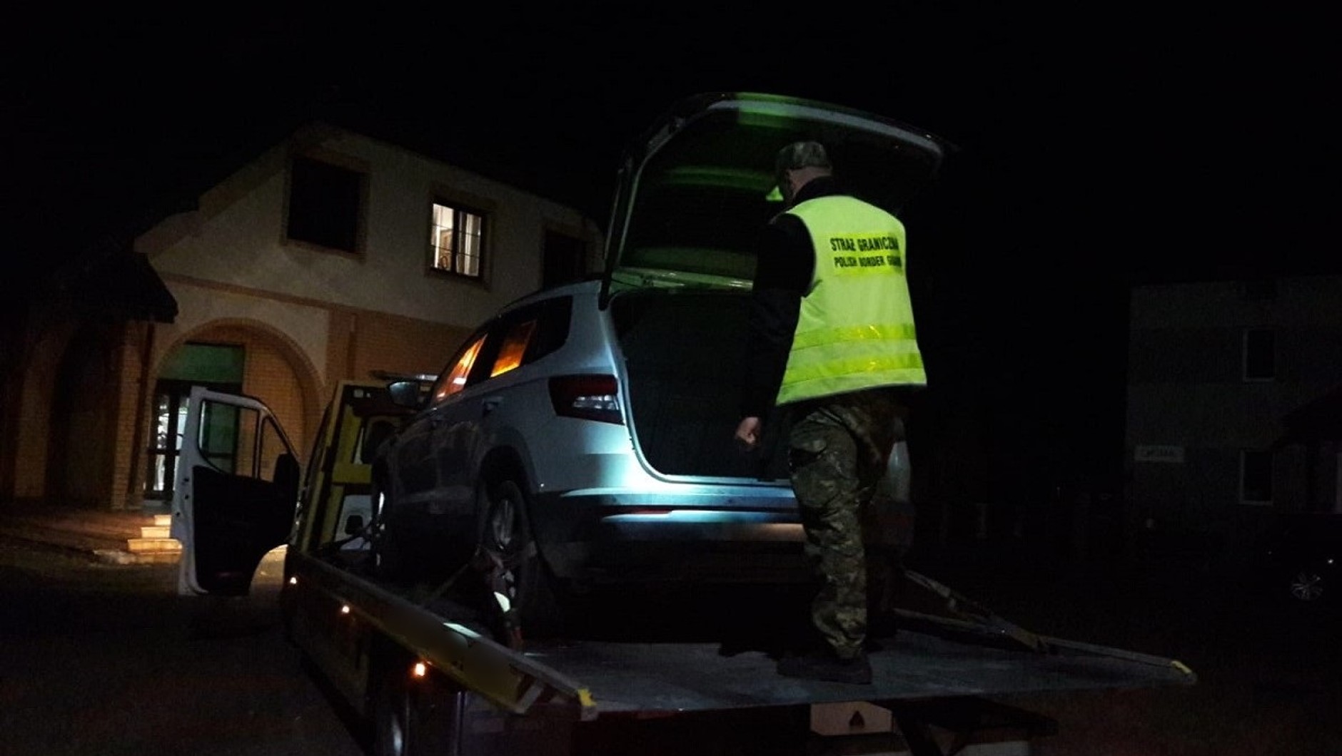 Skradziona Skoda Karoq