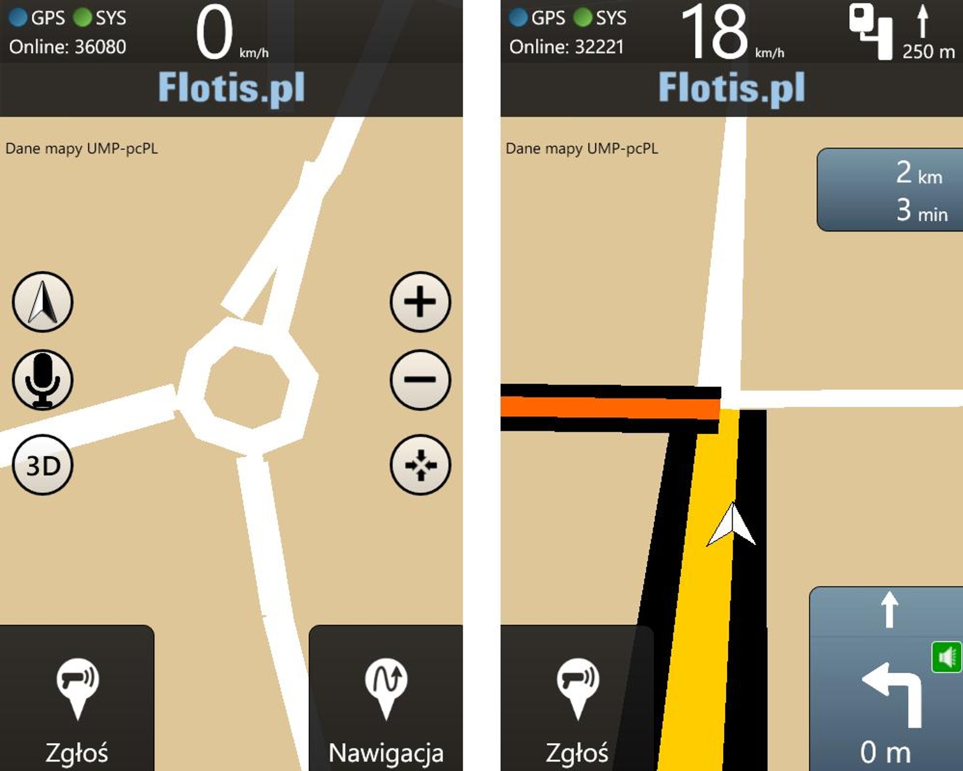 Jak prowadzi Yanosik z Windows Phone 8
