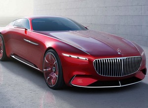 Vision Mercedes-Maybach 6 w pełnej okazałości