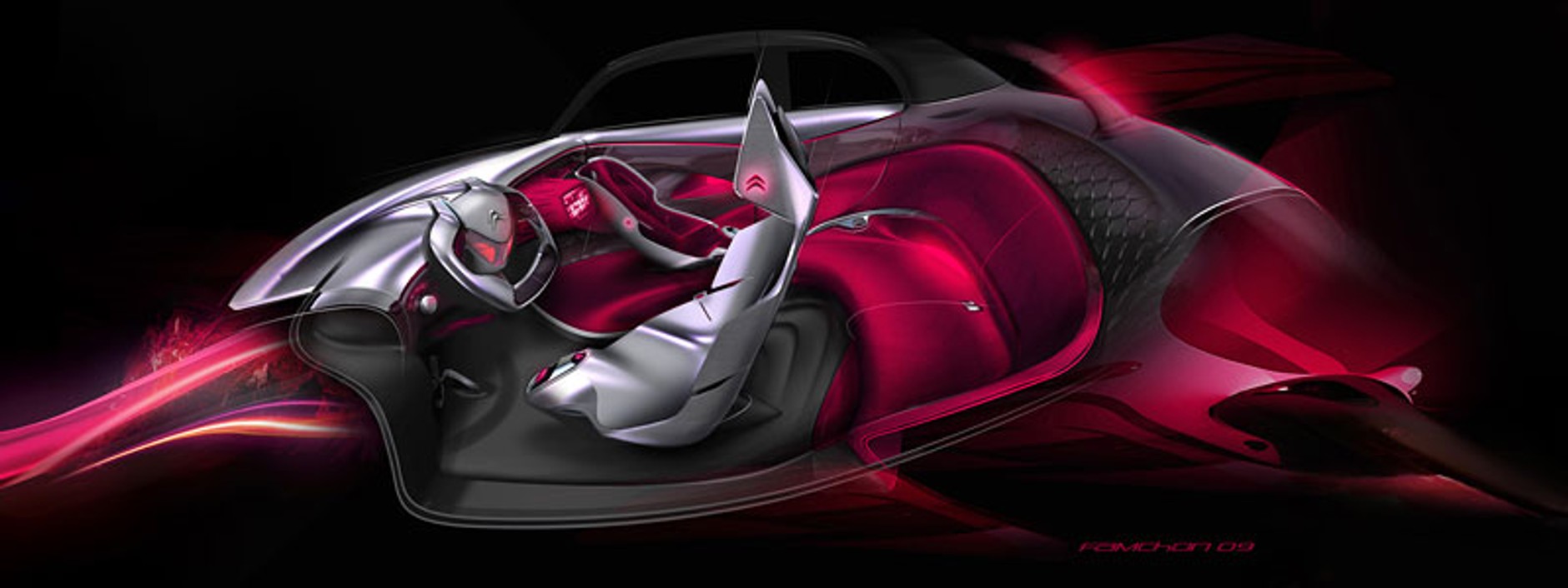 IAA Frankfurt 2009: prototyp Citroën REVOLTE - szczególnie dla pań... (fotogaleria)