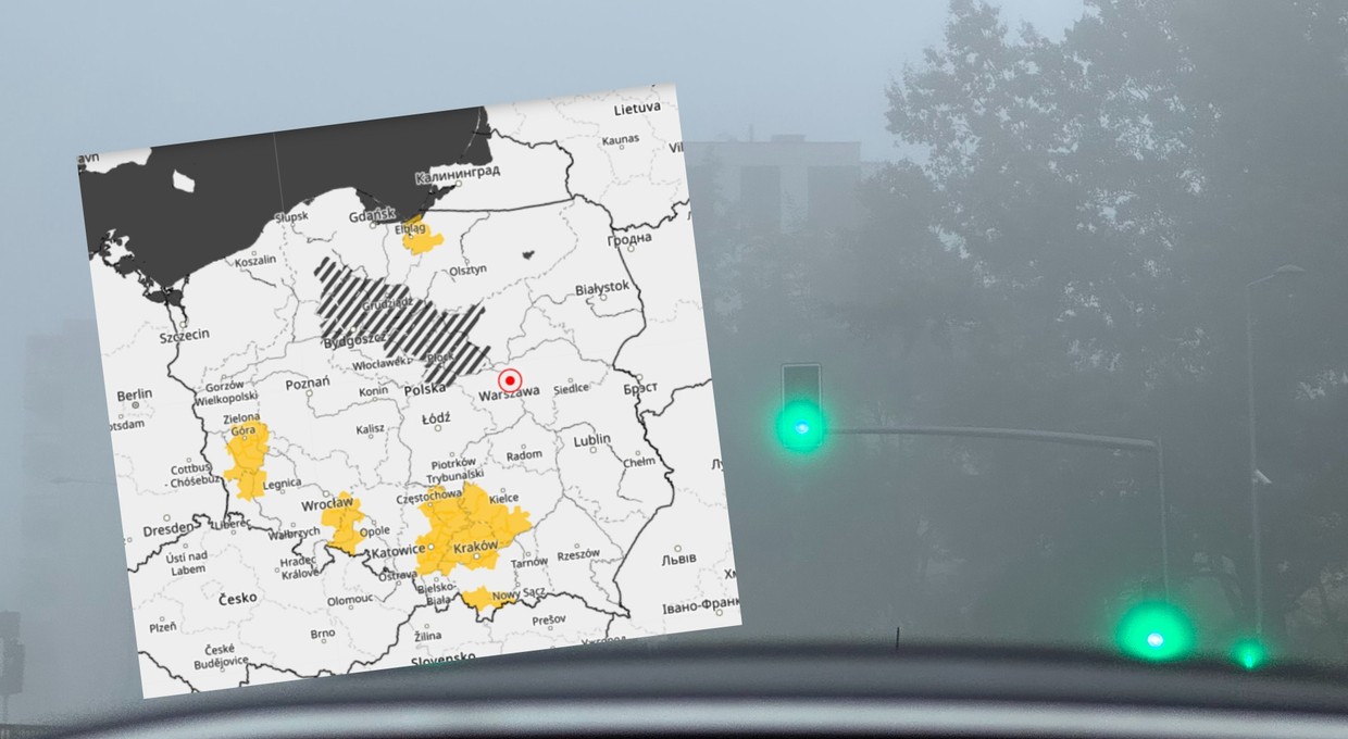 Wróciła mgła, a z nią konkretne przepisy dla kierowców. Policja to sprawdza