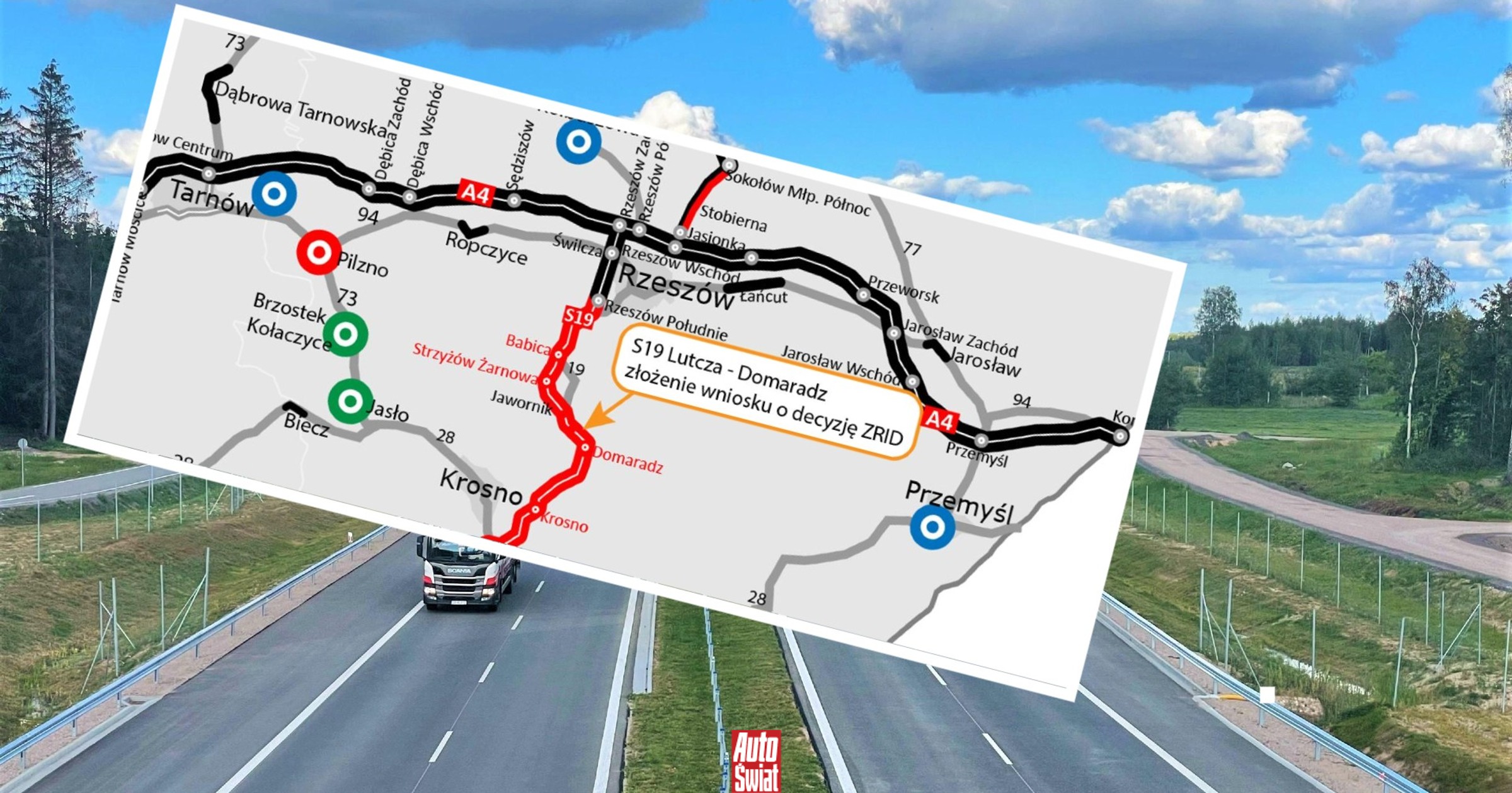 Przedostatni odcinek S19 czeka na decyzję. Pracowity tydzień GDDKiA