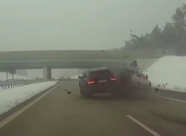 Tylko 500 zł za staranowanie auta na autostradzie?