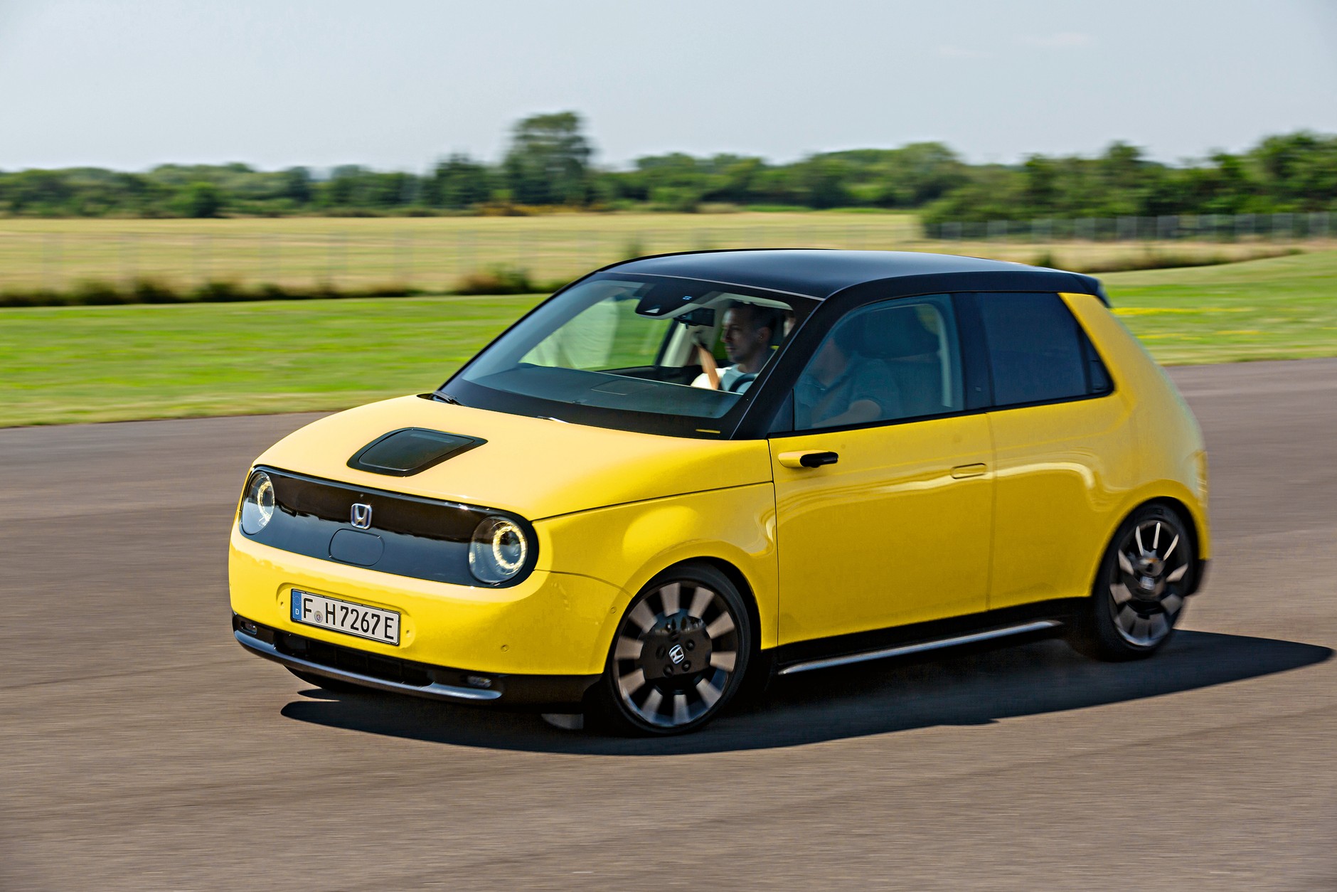 Jazda Hondą e daje dużo radości