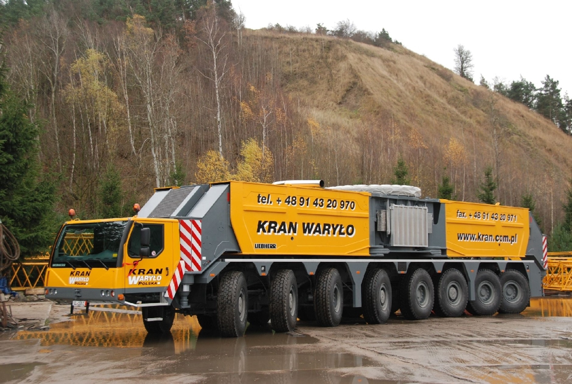 Ogromne maszyny do zadań specjalnych na polskich budowach