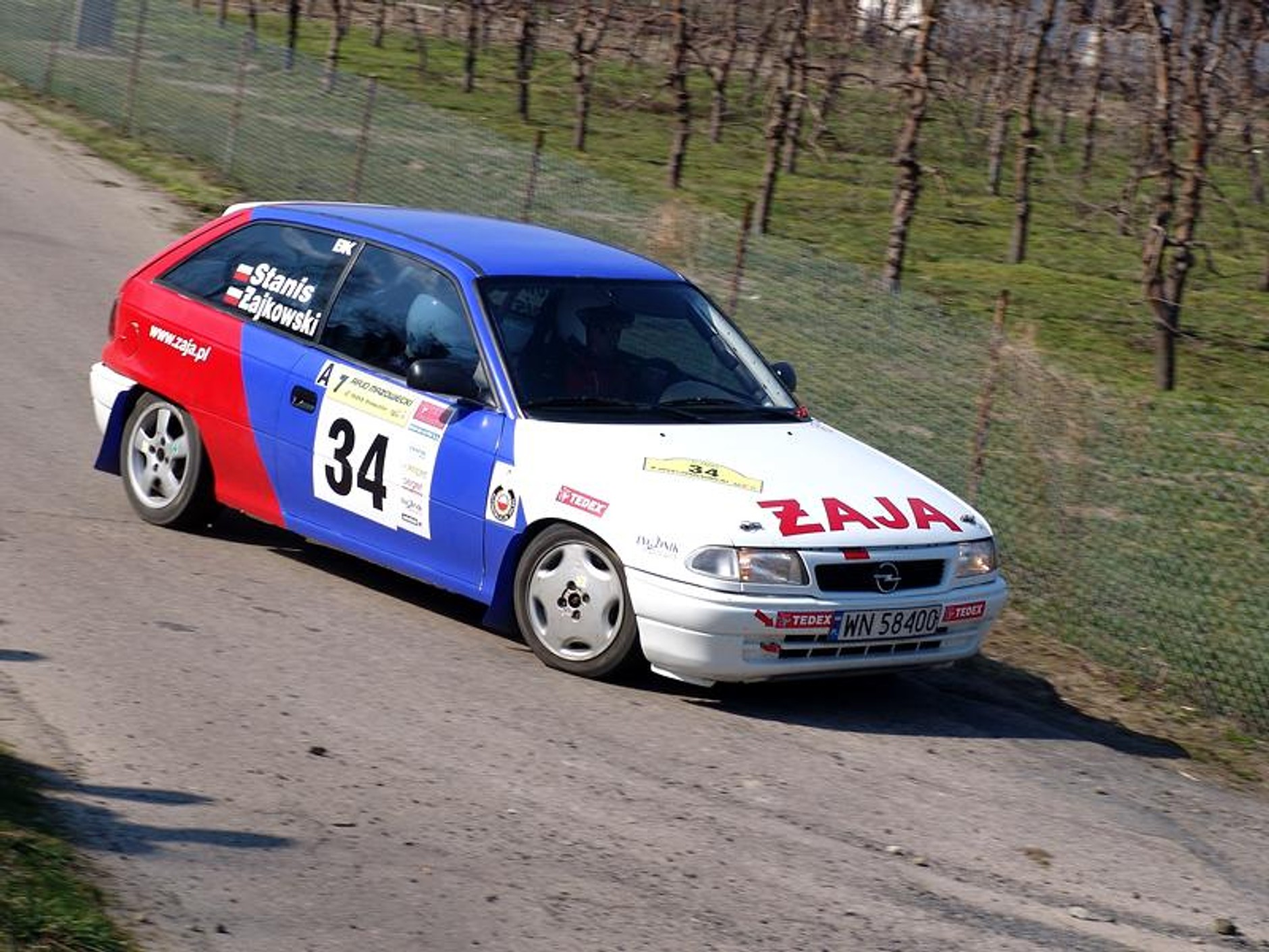 Rajd Mazowiecki 2007: Maciejewski królem wiosny (fotogaleria)