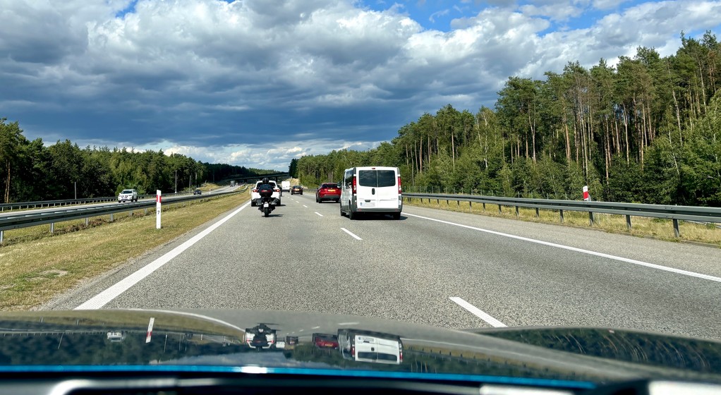 Autostrada A2 pomiędzy Łodzią a Warszawą