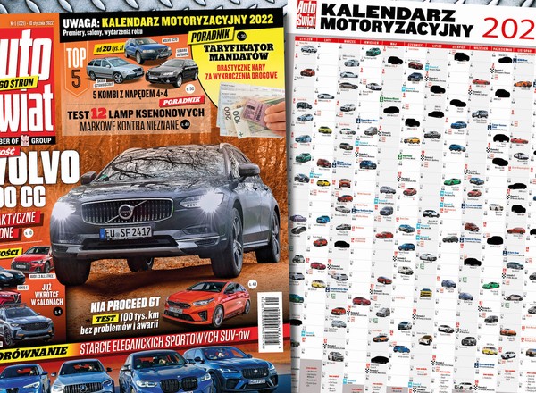 Nowy "Auto Świat" z kalendarzem motoryzacyjnym