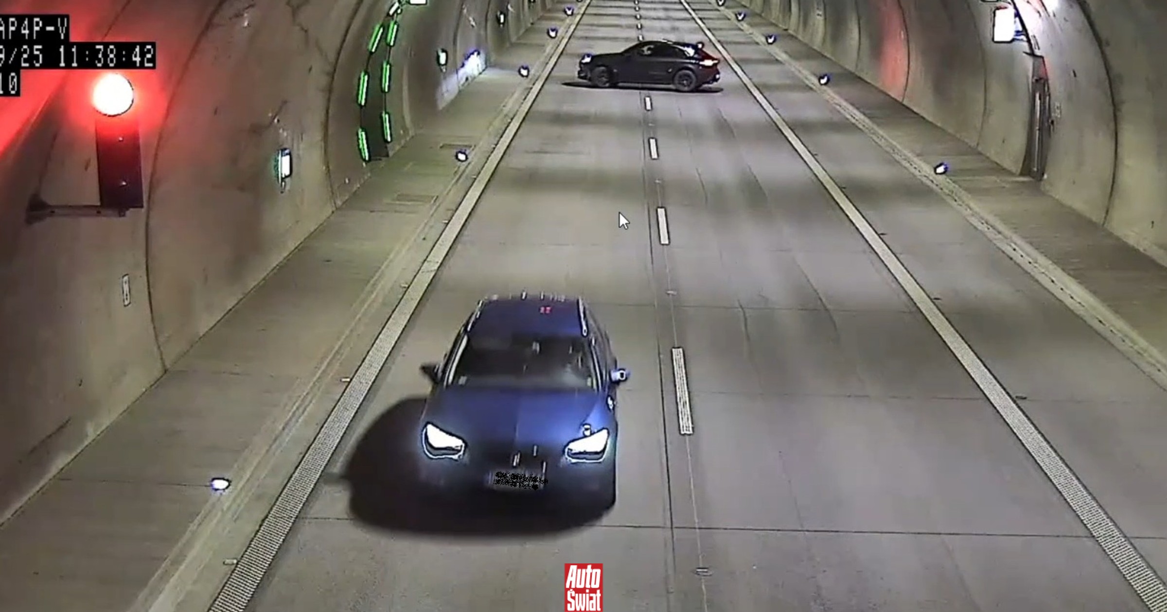 Chaos na drodze S3. Trzeba było uruchomić procedury bezpieczeństwa i zamknąć tunel