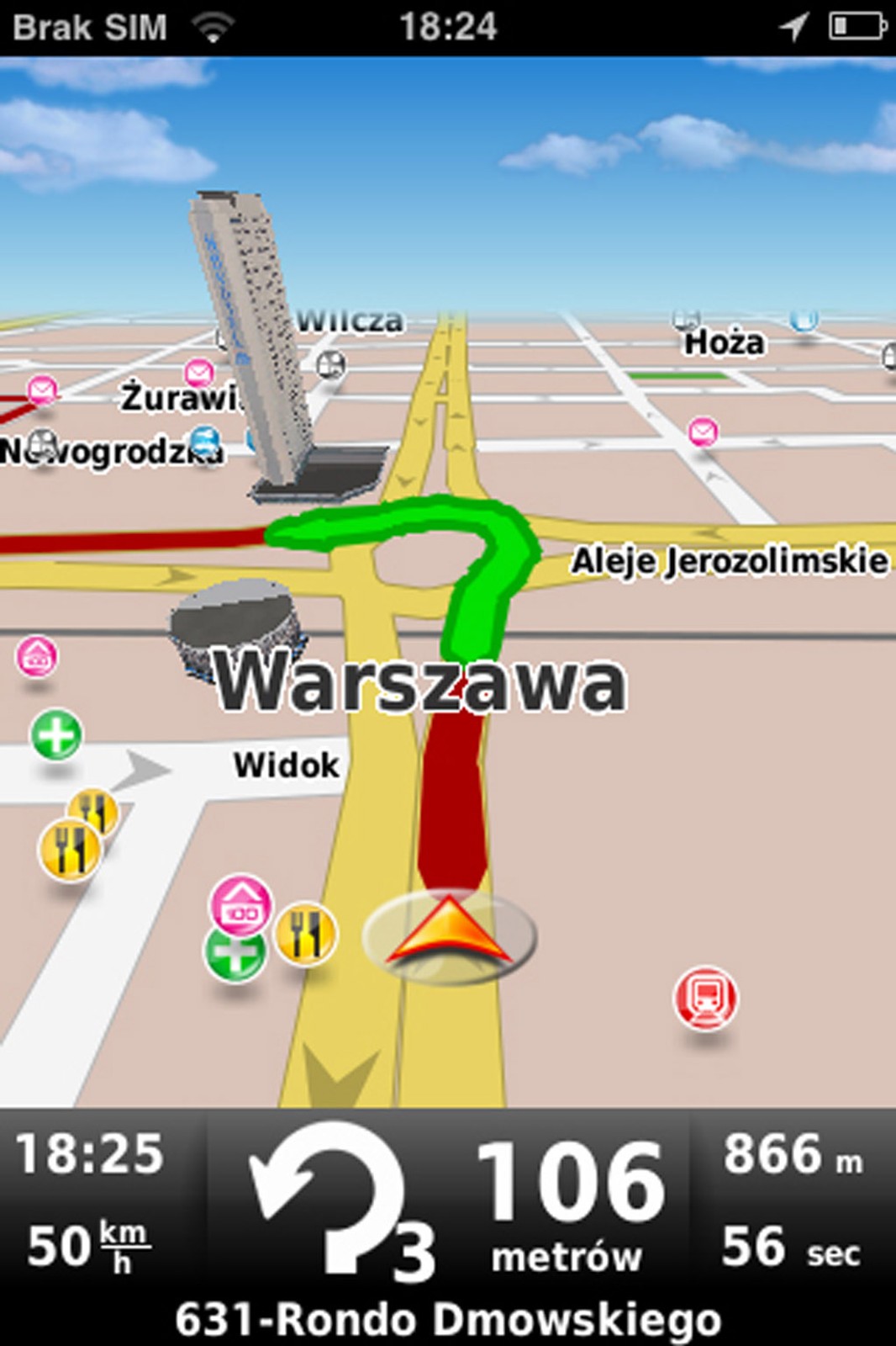 MapaMap Travel w iPhone