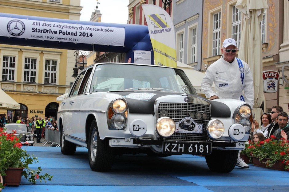 Zlot Zabytkowych Mercedesów w Poznaniu 2014