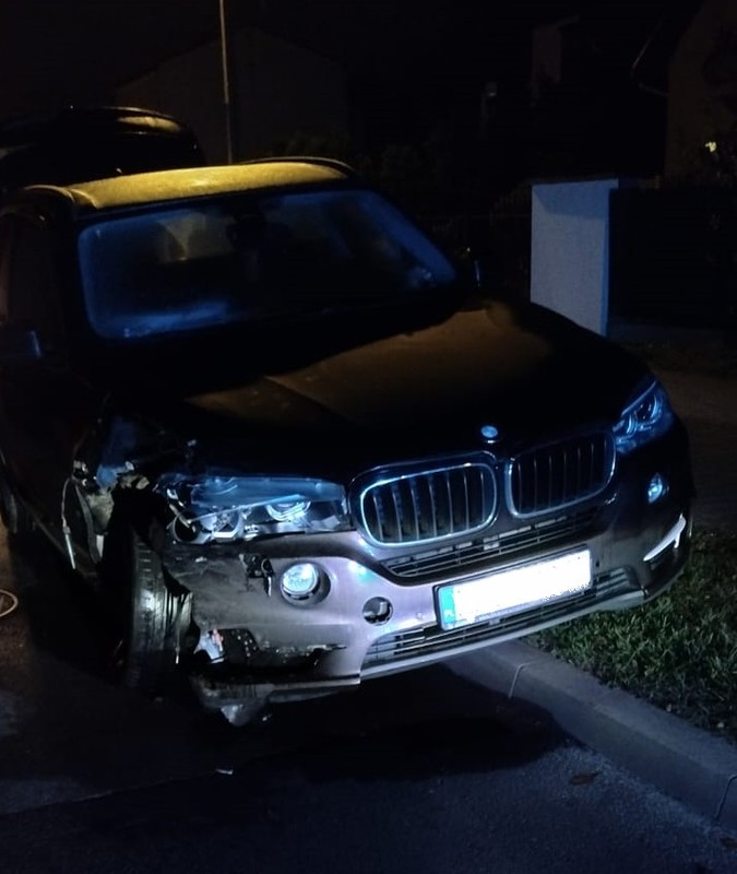 38-latka wjechała w hondę