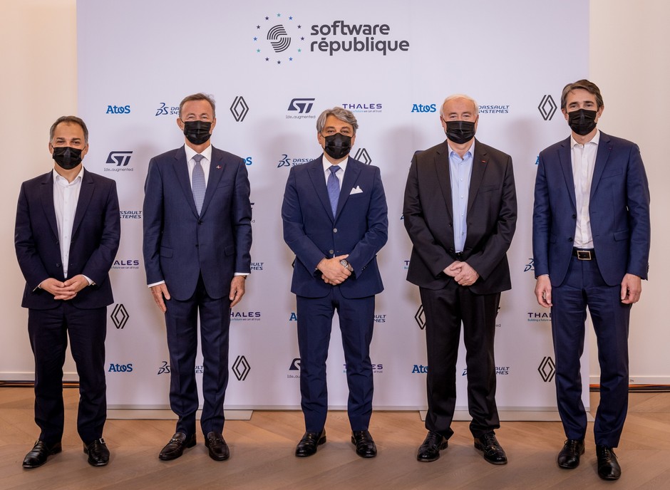 sSoftware République - szefowie 5 francuskich firm