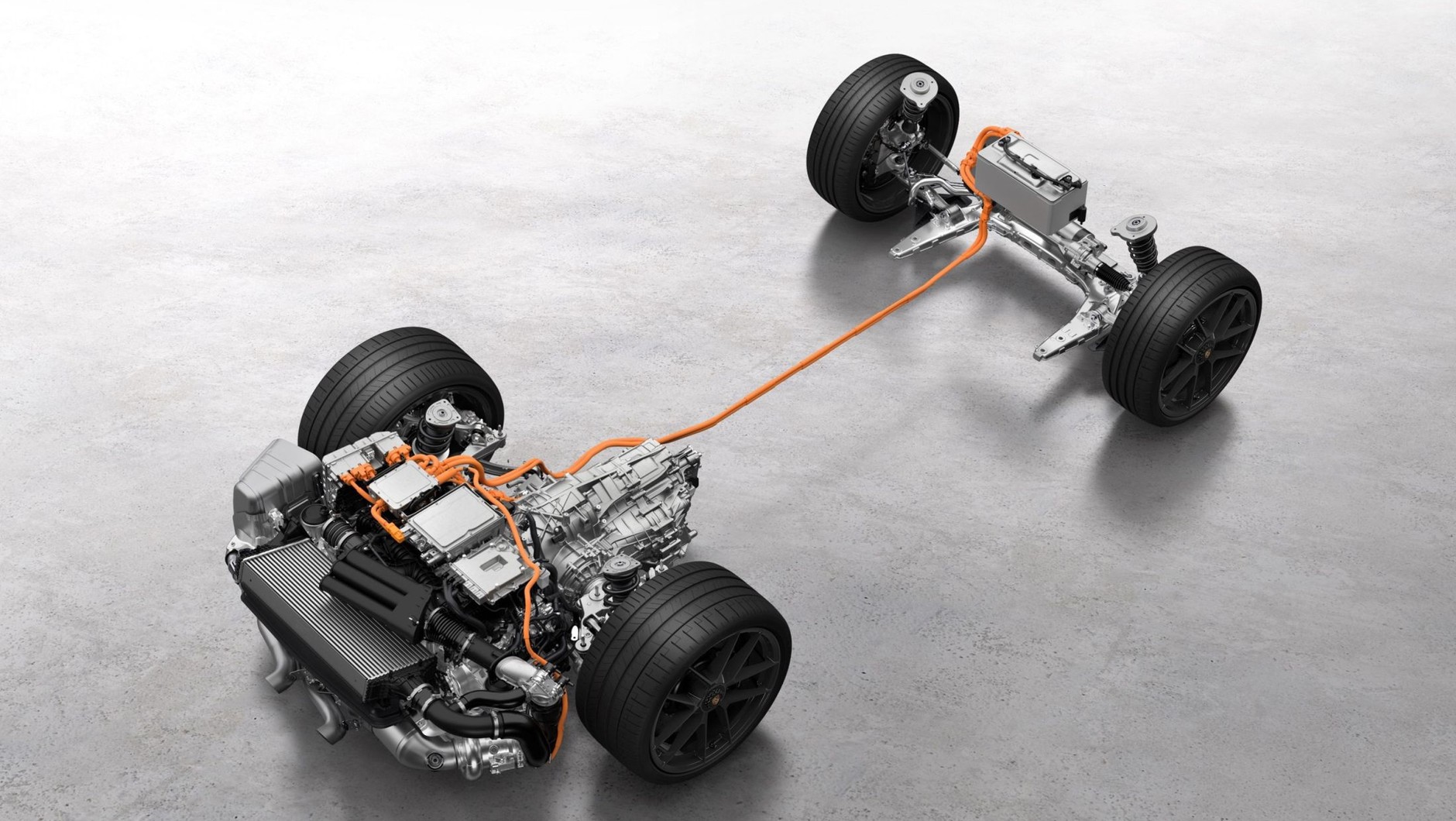 Sportowy układ hybrydowy Porsche T-Hybrid