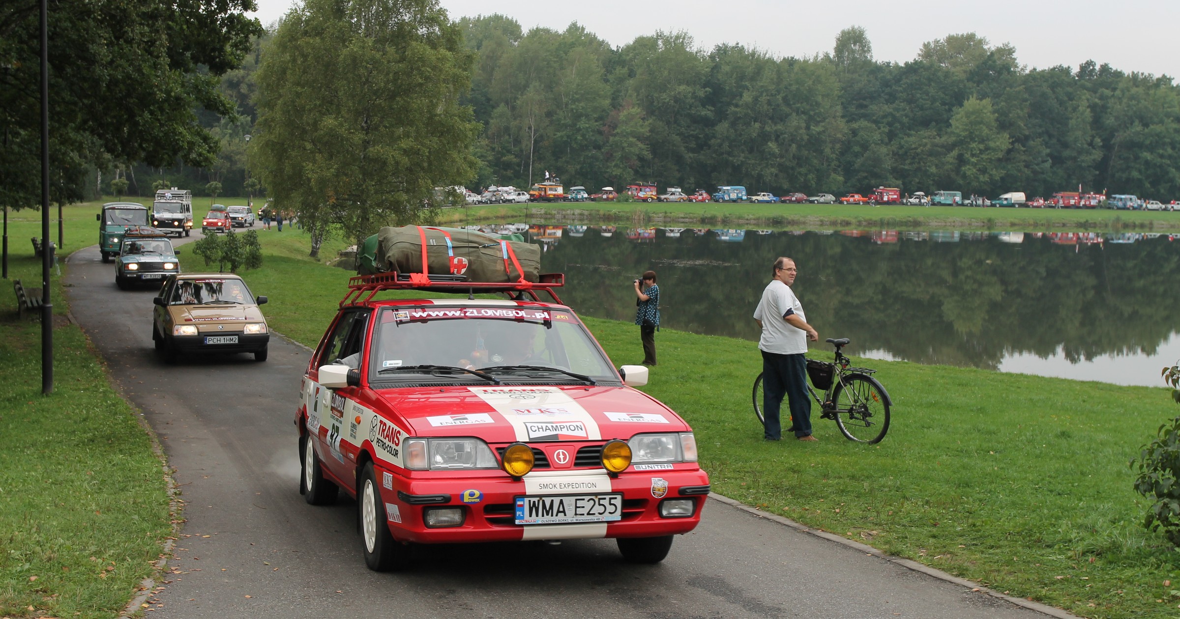 Złombol 2014 - start w Katowicach