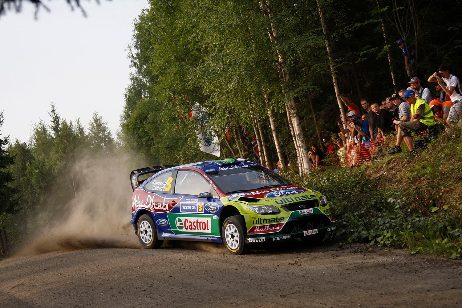 Rajd Finlandii 2010: Solberg przed Hirvonenem (prolog, wyniki, galeria Rallyworld©Willy Weyens)