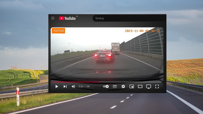 To już kolejny przykład drogowej agresji