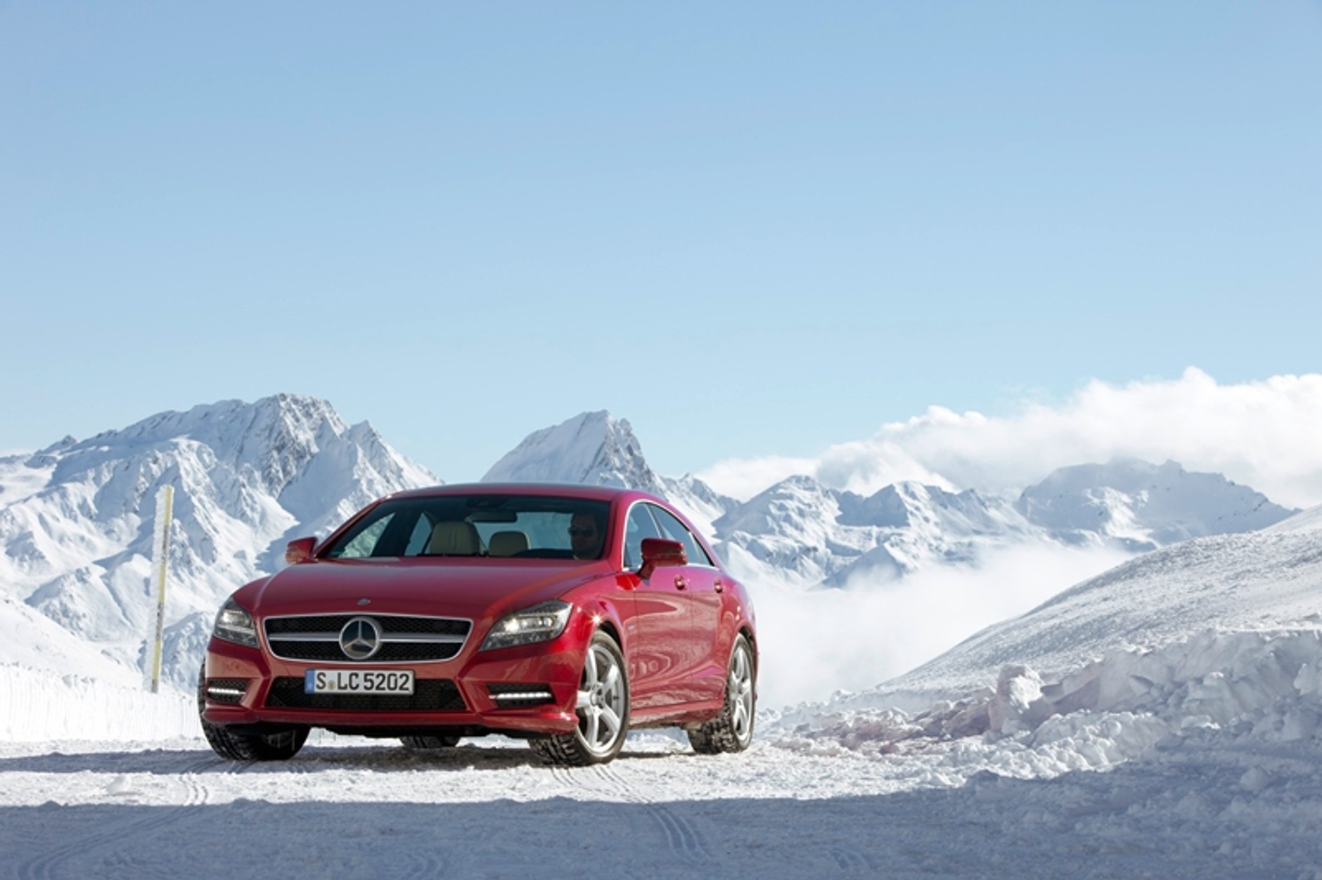 Mercedesy 4x4, duuużo zdjęć, zimą, w ładnej scenerii, ach