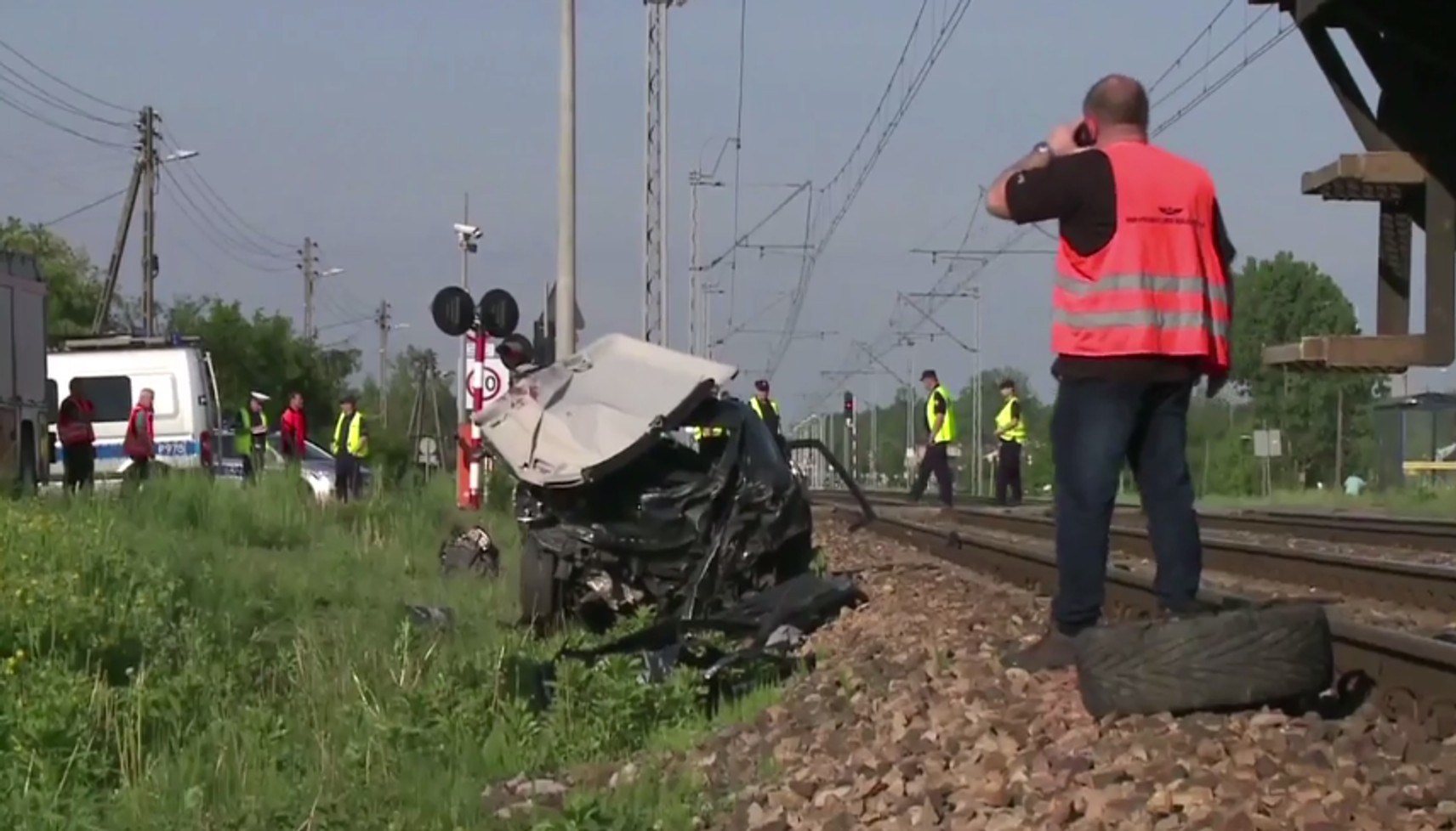 Zderzenie Seata z pociągiem