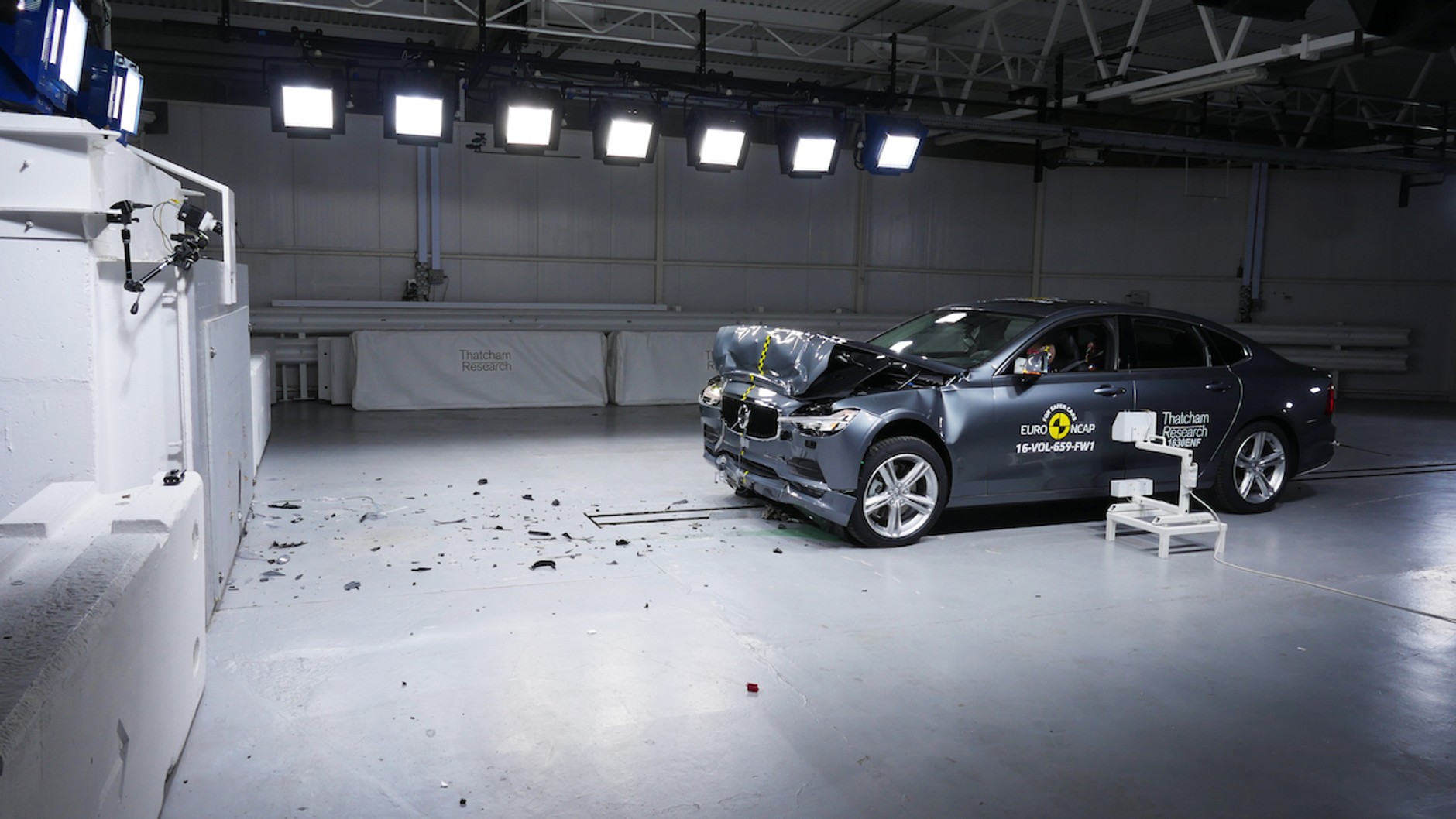 Volvo S90 - test zderzeniowy Euro NCAP