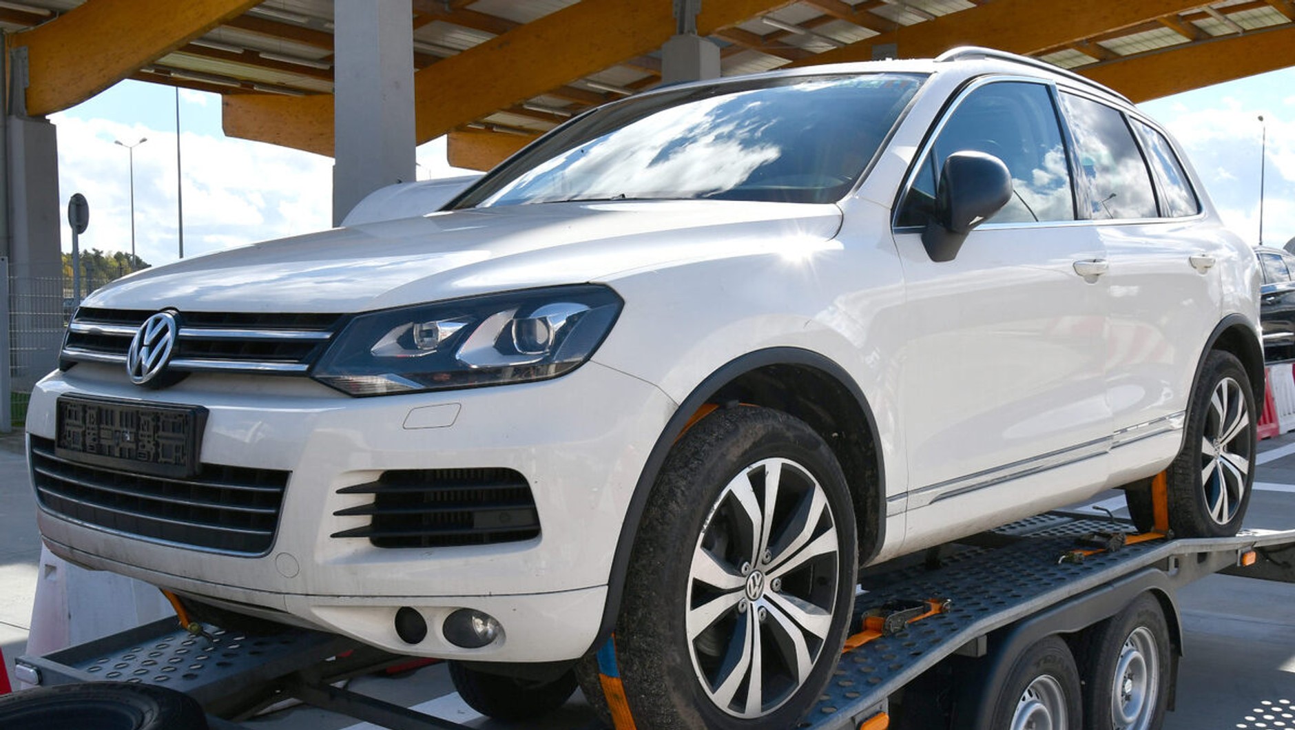 Volkswagen skradziony w Niemczech, ale odzyskany w Polsce