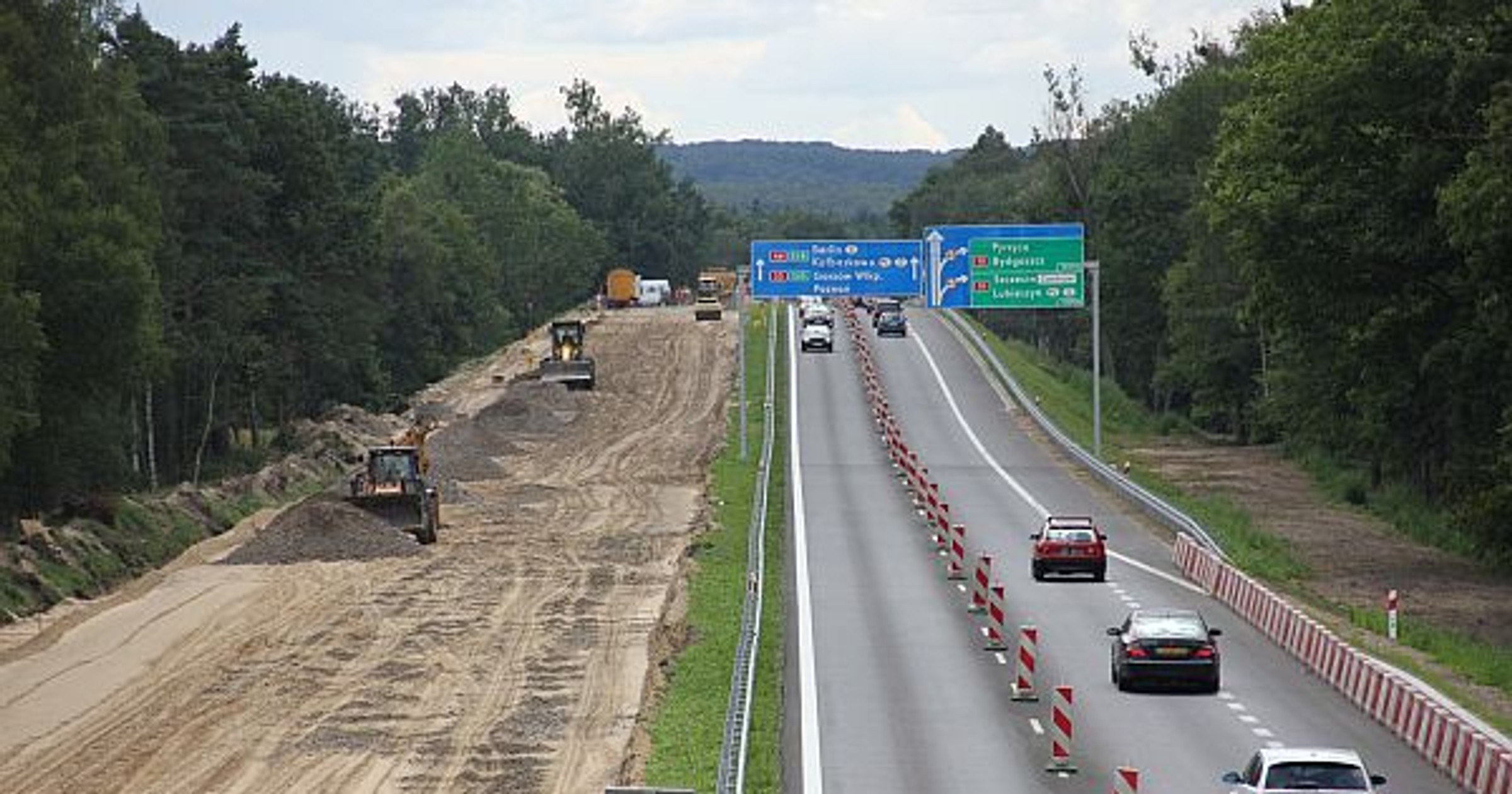Autostrada A6 w remoncie
