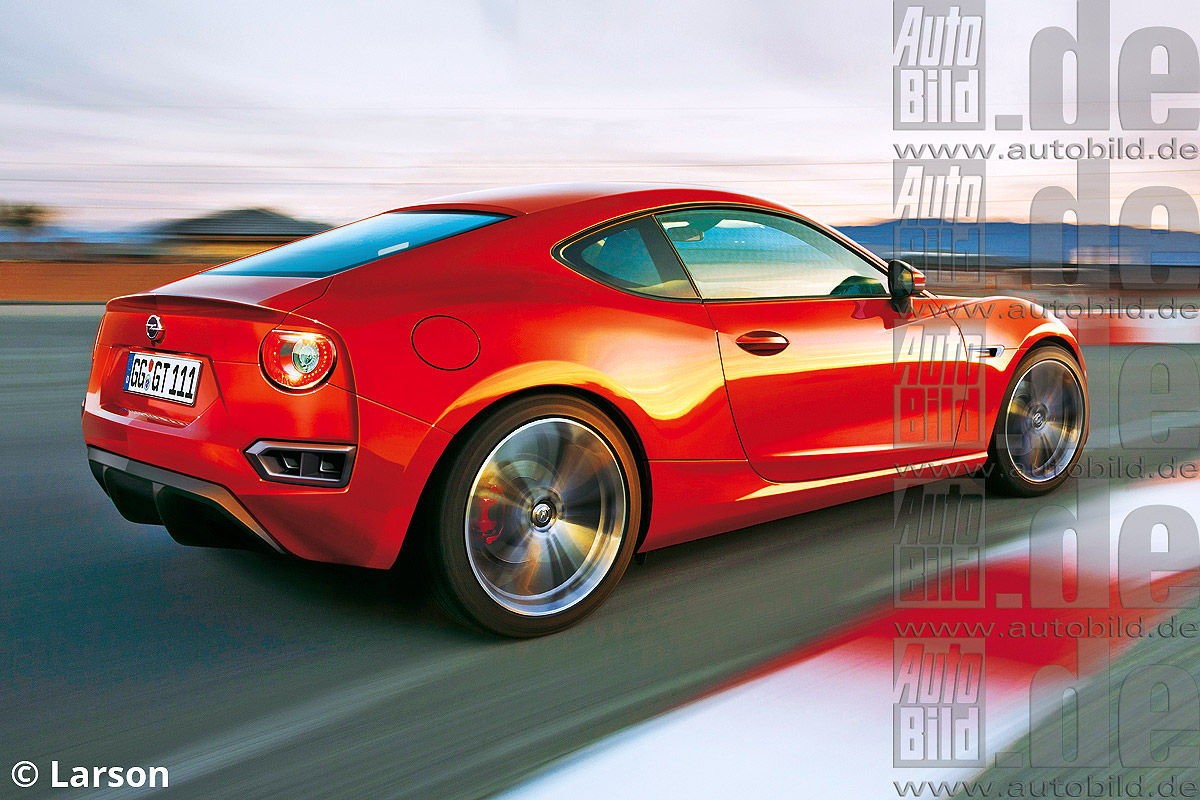 Bez wyraźnych akcentów retro, ale z tymi samymi seksownymi proporcjami, co klasyczny Opel GT