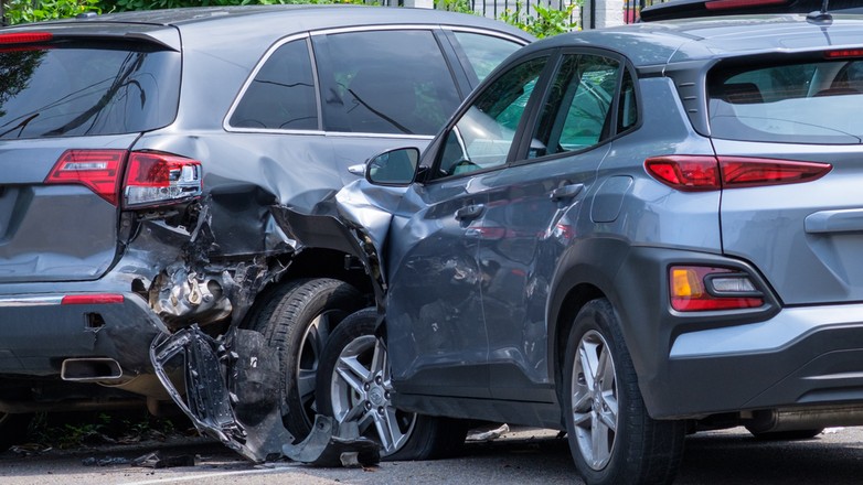 Wypadek stłuczka samochód zastępczy