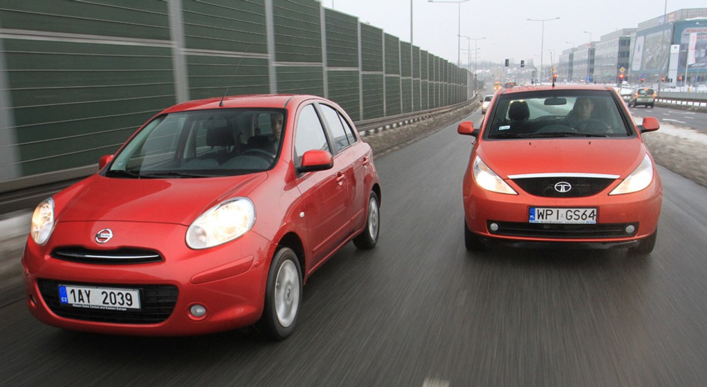 Nissan Micra kontra Tata Indica Vista: to cóż że z Indii