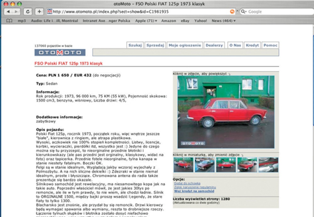 Youngtimer za 10 tys. zł?