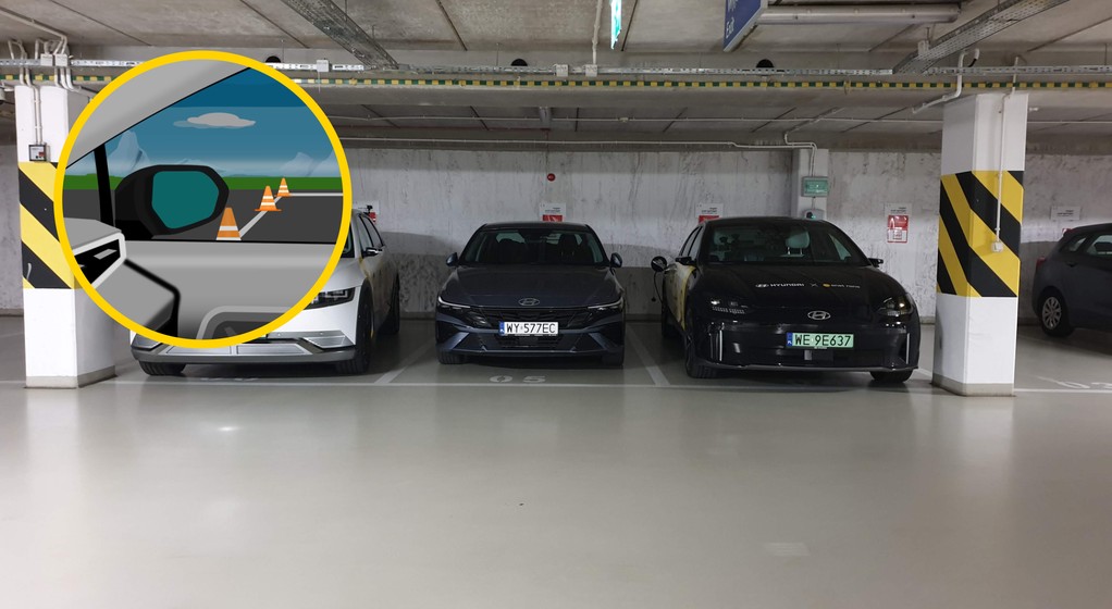 Parkowanie na ciasnym miejscu parkingowym