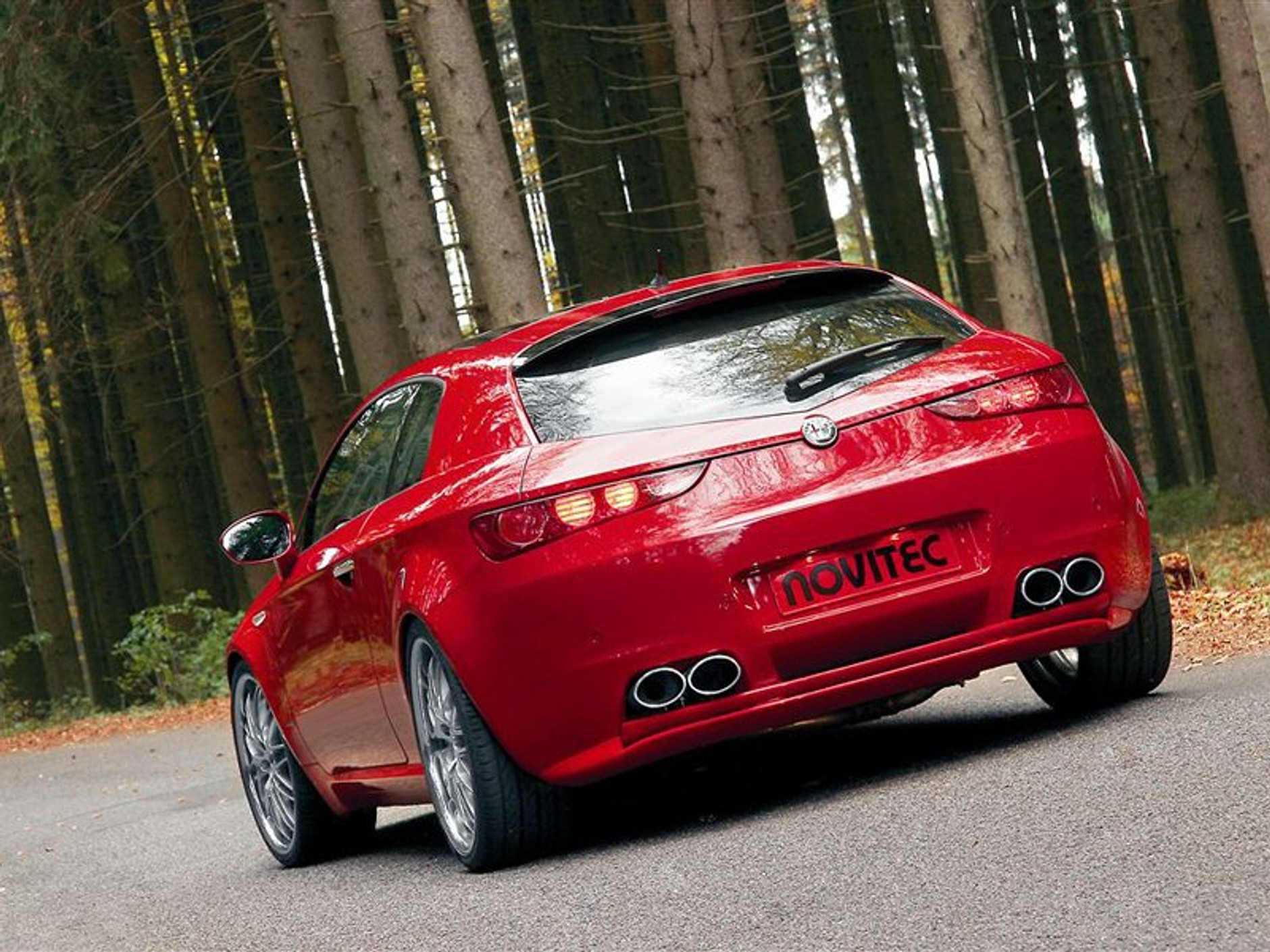 Novitec Alfa Brera 2,4 JTD: czerwona piękność