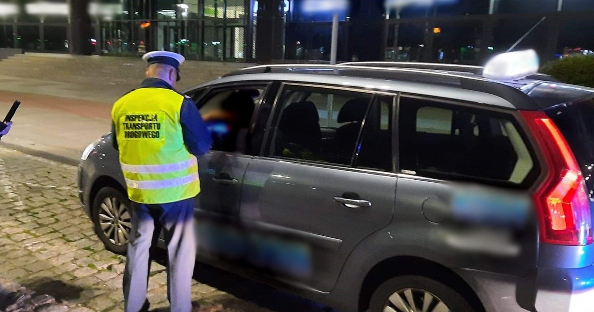 Taksówka kontrolowana przez ITD