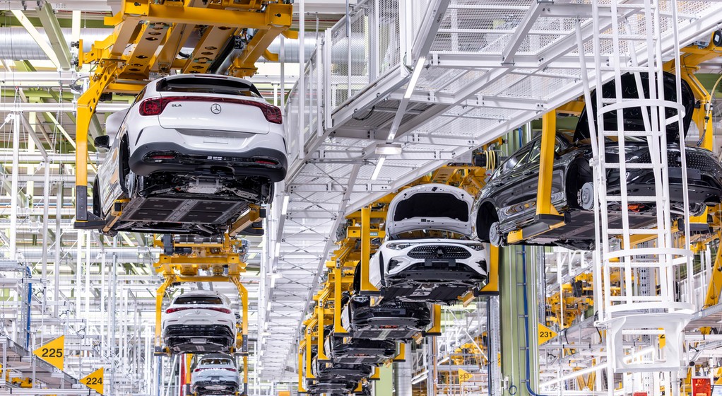 Zakład produkcyjny Mercedes w Rastatt.