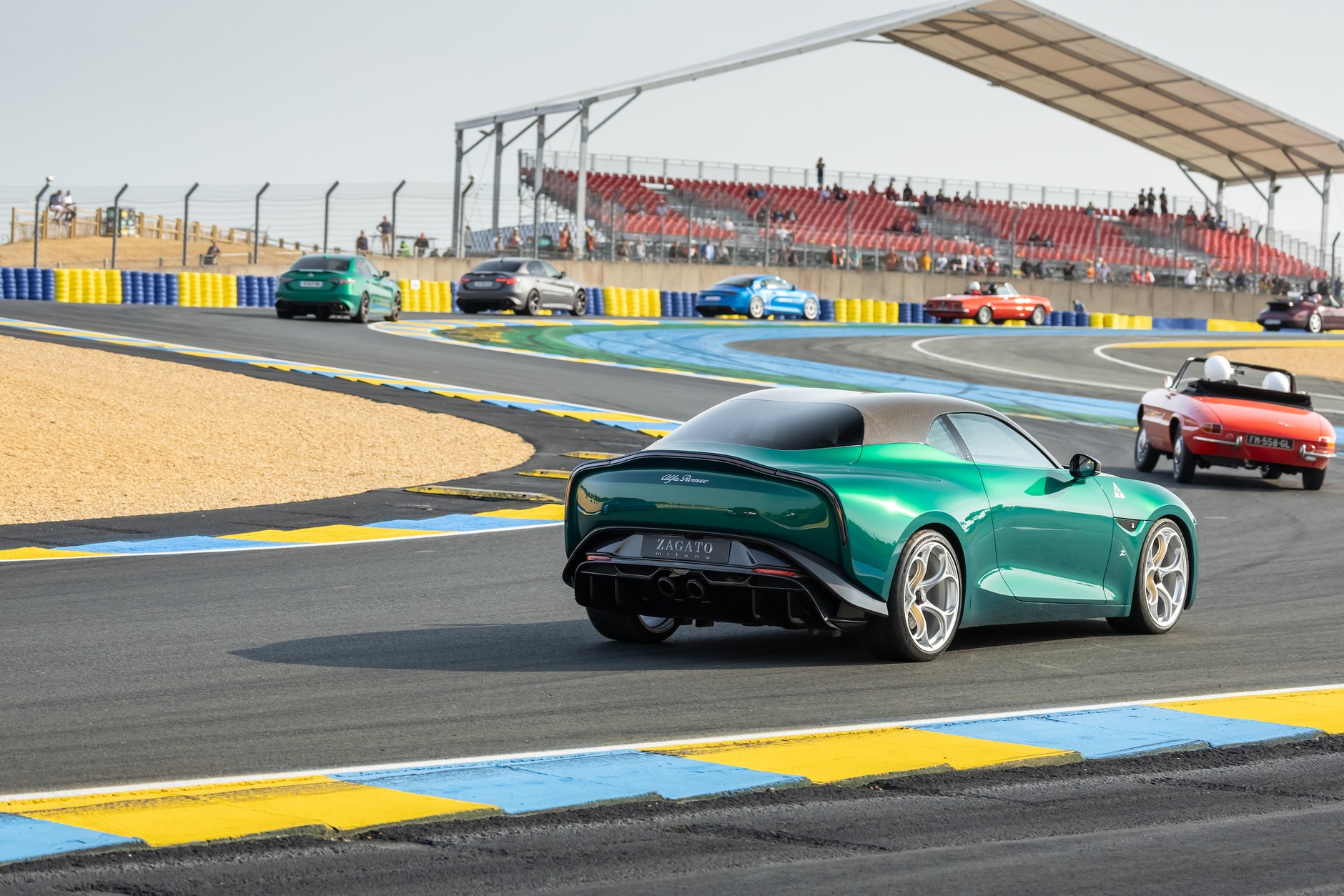 Alfa Romeo Quadrifoglio. Jazda w Le Mans