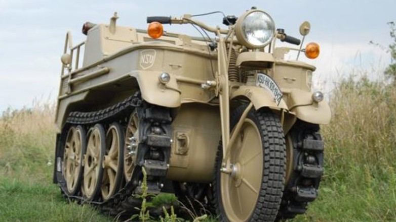 Motocykl czy czołg?